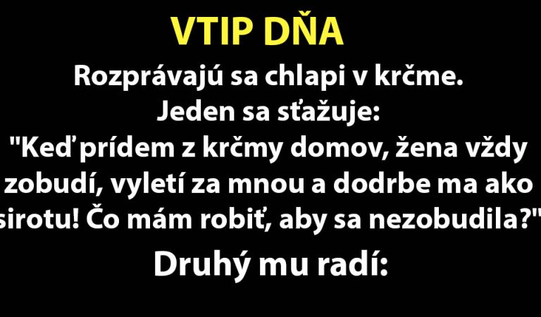 Ako utíšiť nahnevanú ženu… (VTIP DŇA) Ako utíšiť nahnevanú ženu… (VTIP DŇA)