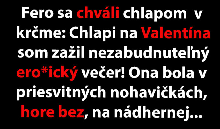 TOPVTIP: Fero sa chváli kamarátom, ako si to večer poriadne užil…