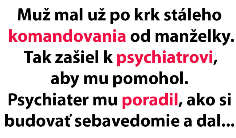 VTIP DŇA: Chlapík chce ukázať svojej manželke, kto je pán domu…