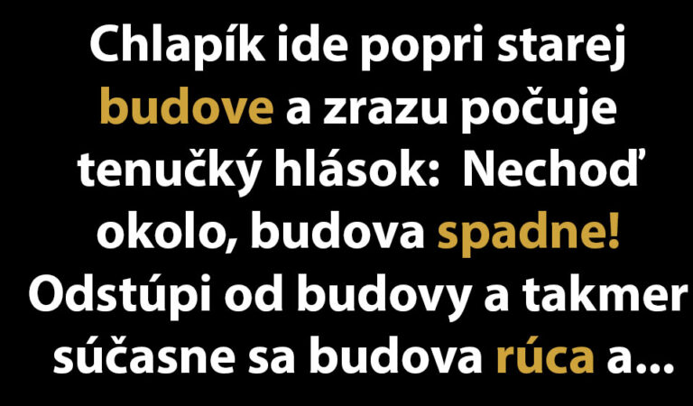 VTIP DŇA: Muža zachráni anjel strážny pred nešťastím…