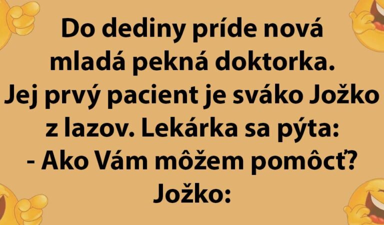 VTIP DŇA: Lekárka predpíše pacientovi tabletky na milovanie…