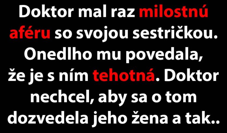 VTIP DŇA: Ženatý doktor sa vyspí so svojou sestričkou…