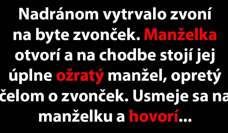 VTIP DŇA: Žena si nevie priznať, že ju manžel podviedol…