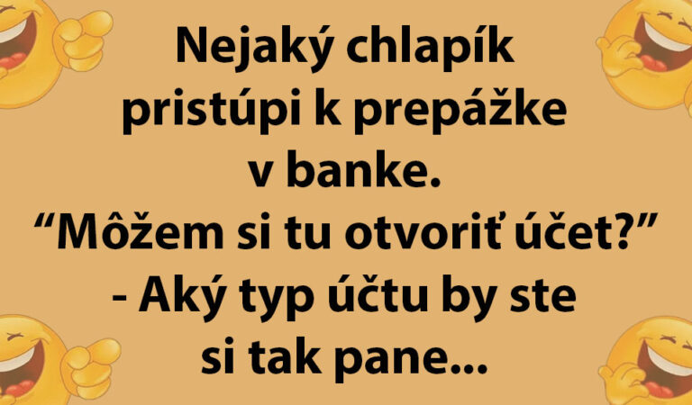 Chlapík sa začne v banke hádať s úradníčkou…(MEGAVTIP)